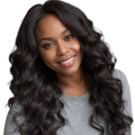 Deep Wave Transparent Closure Wig