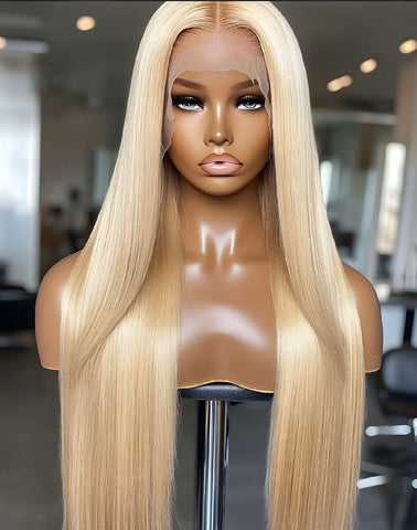 Brazilian Blonde Straight 13x4 Lace Front Wig